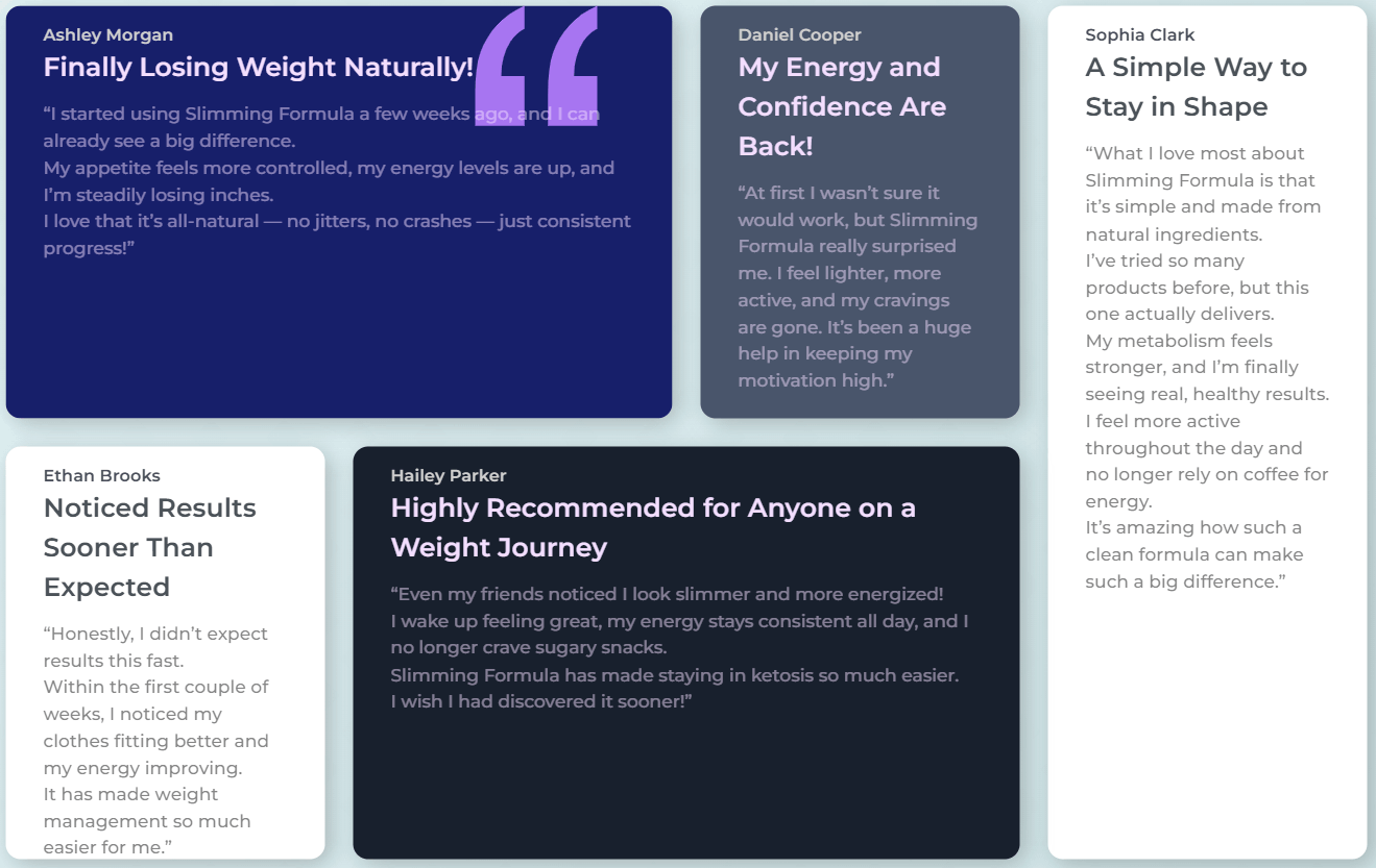 Slimming Formula